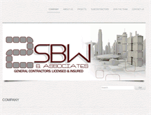 Tablet Screenshot of 2-sbw.com